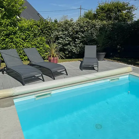 Ferienhaus Oasis De Serenite Avec Piscine